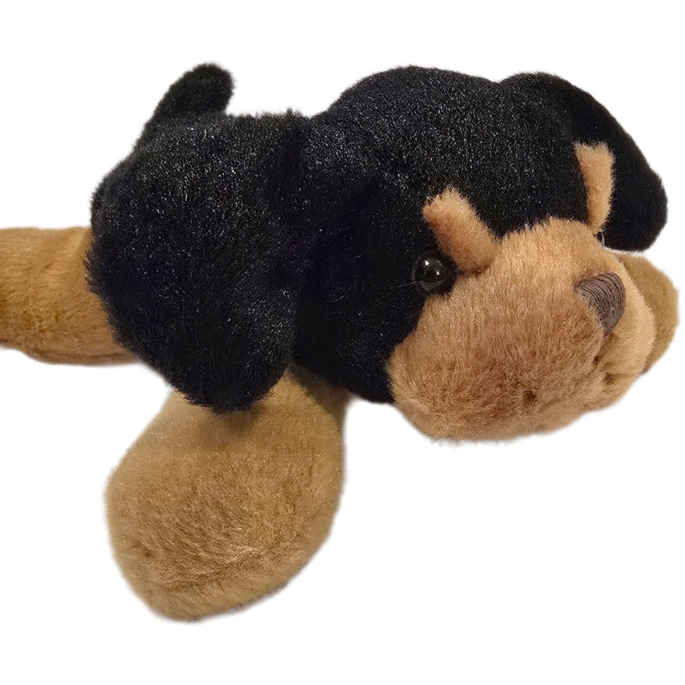 Mary Meyer Pesky Pups - Black and Tan Rottweiler Pup, 8"‎
